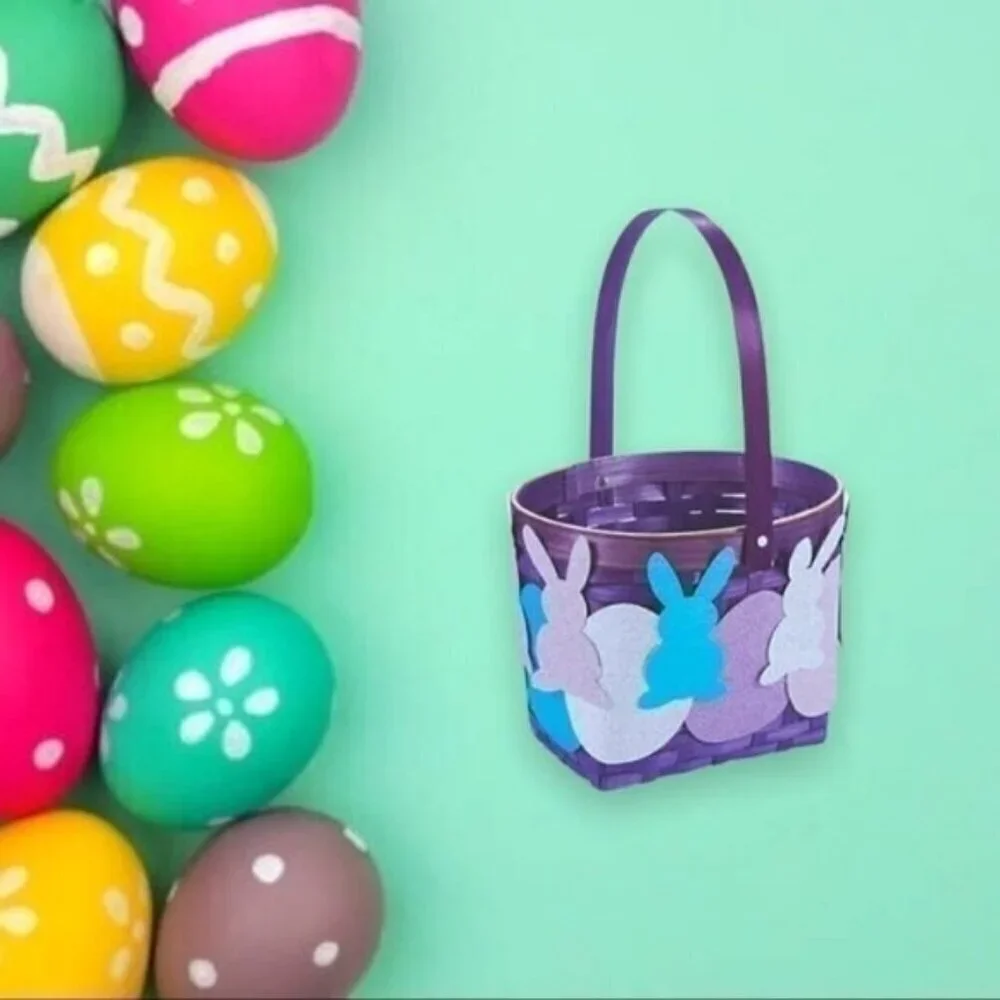 Easter Glitter Shapes 48 Pack